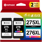 275XL 276XL Ink for Canon Ink 275 and 276 for Canon 275 276 Ink for Pixma TS3522 TS3722 TS3520 TR4722 Printer ( Black, Color)